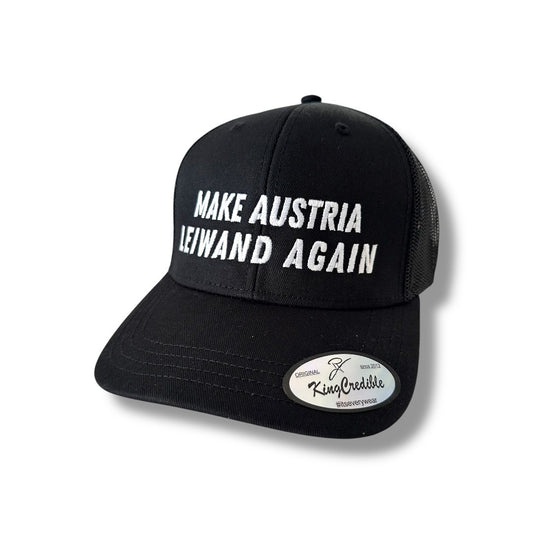 "MAKE AUSTRIA LEIWAND AGAIN" - Truckercap Black