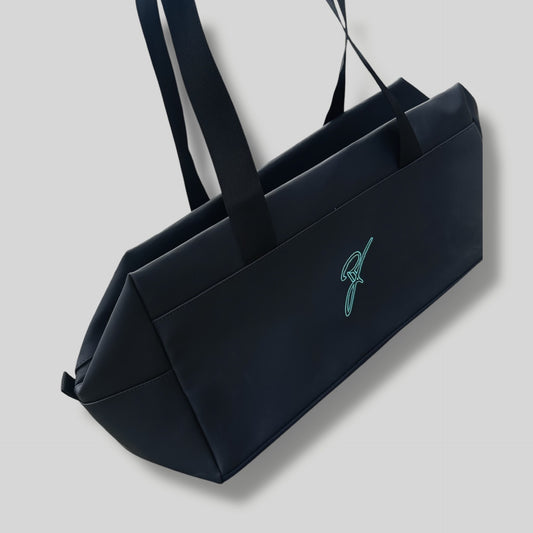 KingCredible PU Travel-Bag Satinblack