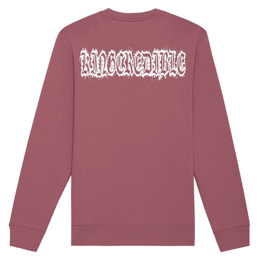 KingCredible Crewneck Sweater Hibiscus