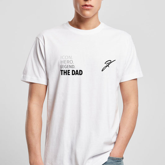 KingCredible „THE DAD“ T-Shirt White