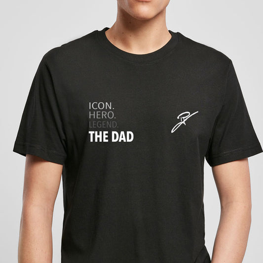 KingCredible „THE DAD“ T-Shirt Black