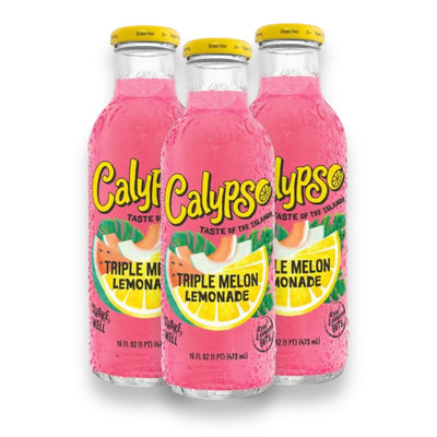 Calypso - Triple Melon Lemonade - 473 ml Glasflasche