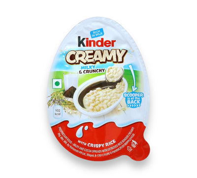 Kinder Creamy Milk and Crunchy 4 x 19g