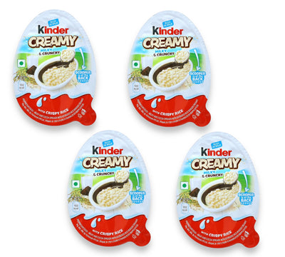 Kinder Creamy Milk and Crunchy 4 x 19g