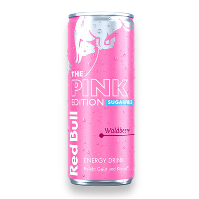 RedBull Pink Edition Waldbeere - Sugarfree - 250ml Dose