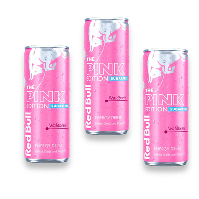 RedBull Pink Edition Waldbeere - Sugarfree - 250ml Dose