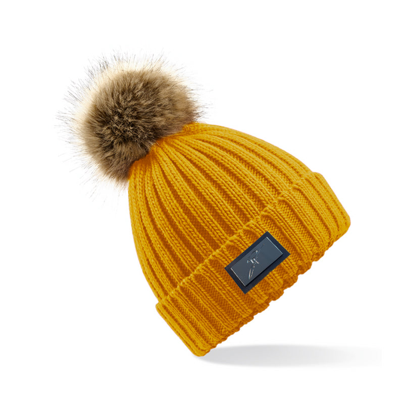 Bommel Strickmütze - PomPom