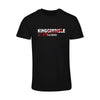 "KINGCREDIBLE" Print&Stick Streetstyle T-Shirt Black