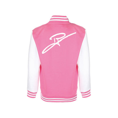 QueenCredible Collegejacke - Pink/White