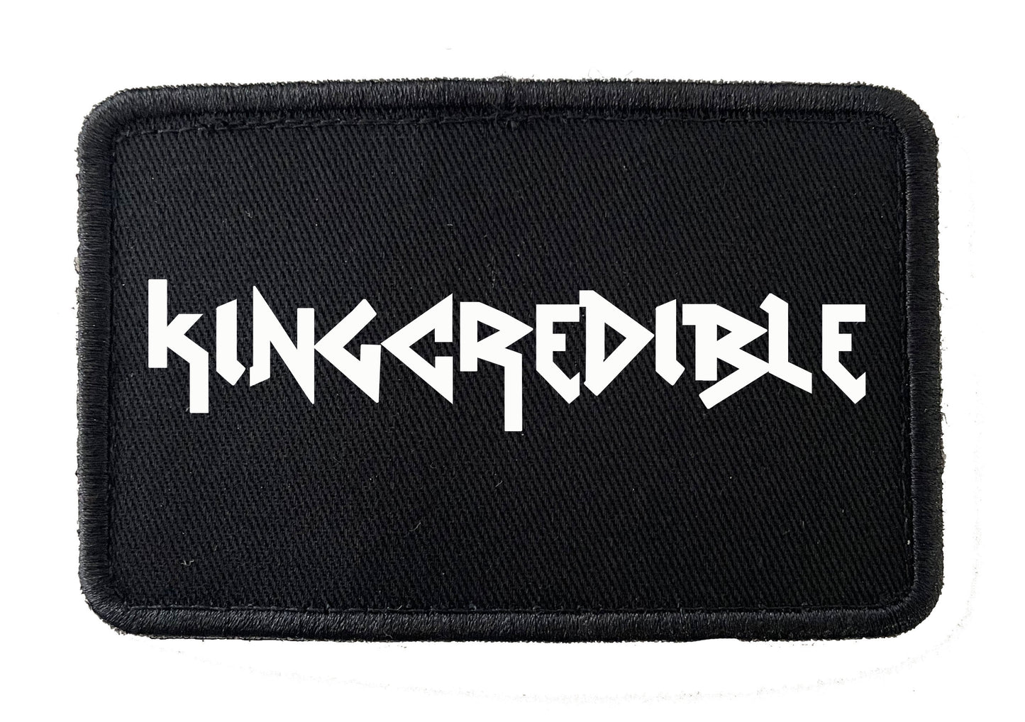 KingCredible Patched Trucker Cap Black