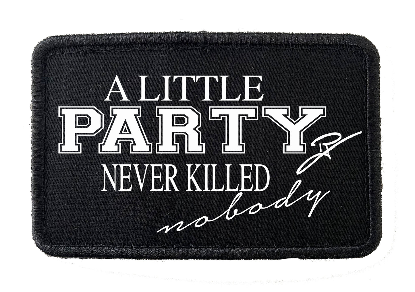 KingCredible Patched Trucker Cap Black