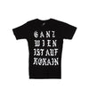 "GANZ WIEN" T-Shirt Black