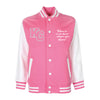 QueenCredible Collegejacke - Pink/White
